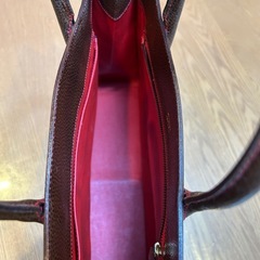 美品　イタリア製本革トートBAGの画像