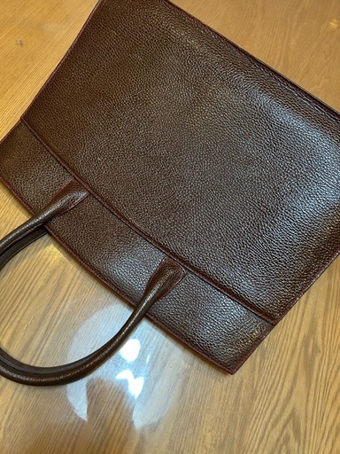 美品　元箱付 イタリア製本革トートBAGエポニーヌ