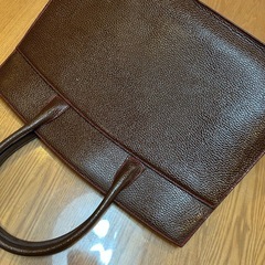 美品　イタリア製本革トートBAGの画像