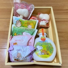 SNOOPYソープセット＆歯ブラシの画像