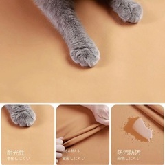 ソファベッド 折りたたみ 一人用 猫のスクラッチクロス 5段階調整可能の画像