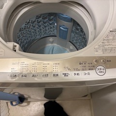 TOSHIBA 縦型洗濯機 AW-7GM1(W) 7kgの画像