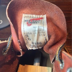 レッドウィング 8166 US8 D 26cmの画像