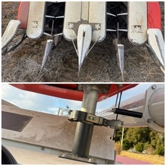 【値段相談可能】クボタコンバインER460 　4PC付き　884時間　60馬力の画像