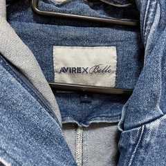 AVIREX デニムジャンパー　ブルゾンの画像