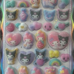 ボンボンドロップシール　サンリオの画像