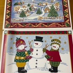 クリスマス　ランチョンマット　10枚セットの画像