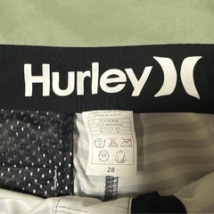 【水着】Hurley ボードショーツ ストライプ 28の画像