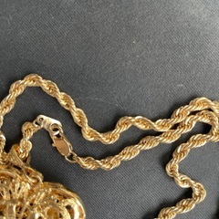 14KGP ハート　ネックレスの画像