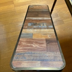 【美品】viaggio+ アウトドア　折りたたみテーブル・ベンチセットの画像