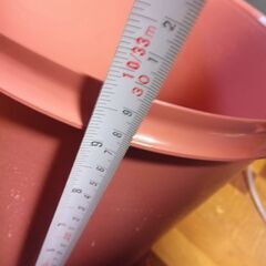 タッパーウェアの丸型保存容器②の画像