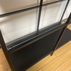 シェルフ 棚 ブラックの画像