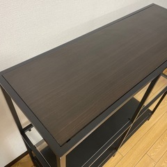 シェルフ 棚 ブラックの画像