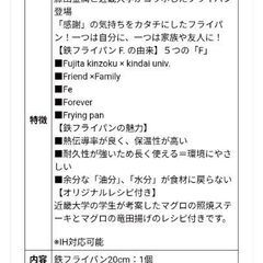 鉄フライパン2個セットの画像