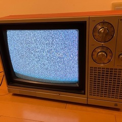 レトロ 当時物 ゼネラル カラーテレビの画像