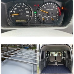 ★車検満タン2年★ 三菱　タウンボックス　U61W ターボ車★ETC付き★ルーフキャリア付き★調子良好の画像