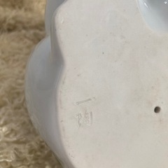 うさぎ　置物　陶器　アンティークの画像