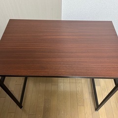 【12/20まで中野で受渡】机(横80×縦45×高72cm)キズほぼなし／分解してお渡し可の画像