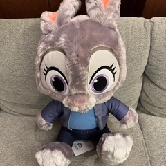 ズートピア2 スーパーラージ　ぬいぐるみ　ニック＆ジュディ　新品タグ付きの画像