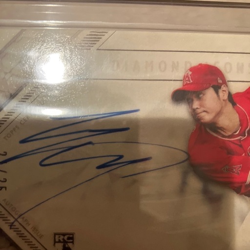 大谷翔平選手　サインカード