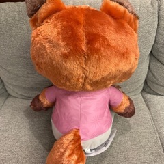 売り切れました　ズートピア2 スーパーラージぬいぐるみ　ニック・ワイルドの画像