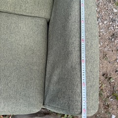 リユースＢ】⭐︎おしゃれなカウチソファ　L型ソファ　ヘタリ無し状態良好
の画像