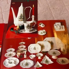 クリスマスプレート6枚セット　NIKKO　の画像