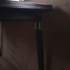 レトロ オールドカリモク ダイニングテーブル＆チェア 2脚セットの画像