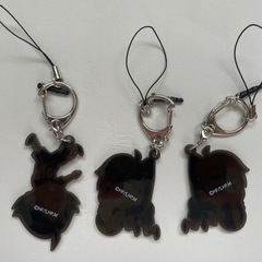 ハイキュー　つままれストラップ　3体セットの画像