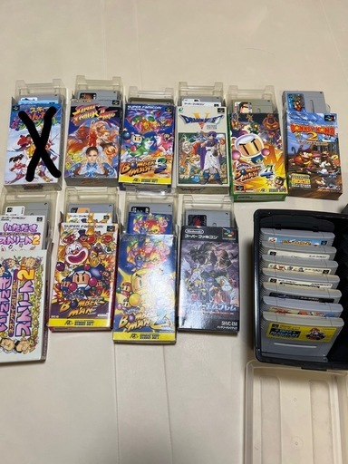 スーパーファミコン本体➕カセット14個