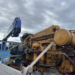 三菱キャタピラ　YAMAHA船内機の画像