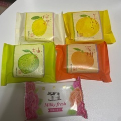 石鹸5個入浴剤16個の画像