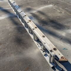 アルミ二連はしご　HC2-81　中古の画像