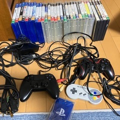 PS3 PS4 ソフト コントローラー いろいろ 大量譲渡先決定の画像