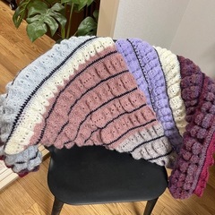 ブランケット　膝掛け　ショールにもの画像