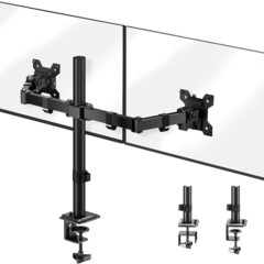 モニターアーム　デュアルモニターの画像