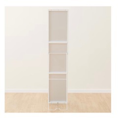 ニトリ ノンフレーム スタンドミラー 全身鏡 ホワイトの画像