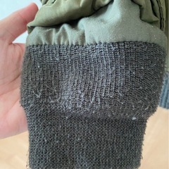 moussy ミリタリージャケット カーキ 裏ボア フード付きの画像