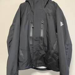 【美品】and wander / アンドワンダー 2.5L ハイカーレインジャケットの画像
