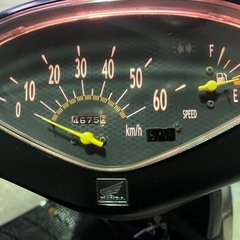 【New】実働 BT新品 ホンダ AF62 ディオ 4スト 原付 バイク スクーター ブラックの画像