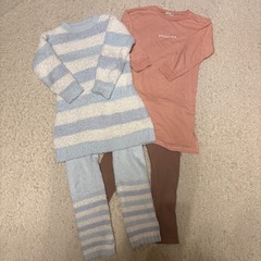 子供服秋冬12点セット(130㎝)の画像