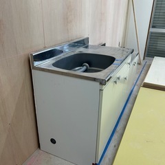 アパート用シンク台&ガス台の画像