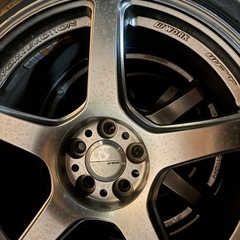 ホイール work T5R(4本セット タイヤ付き！)の画像