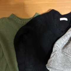 衣類ニット系まとめての画像