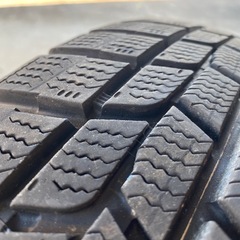 スタッドレス4本SET エスティマ 、オデッセイ  スチール 鉄ホイール [6.5J +45　PCD114.3] グッドイヤー 　アイスナビ6  215/60R16 の画像