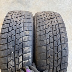 スタッドレス4本SET エスティマ 、オデッセイ  スチール 鉄ホイール [6.5J +45　PCD114.3] グッドイヤー 　アイスナビ6  215/60R16 の画像