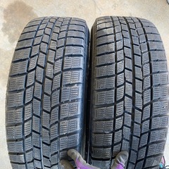 スタッドレス4本SET エスティマ 、オデッセイ  スチール 鉄ホイール [6.5J +45　PCD114.3] グッドイヤー 　アイスナビ6  215/60R16 の画像
