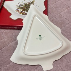 クリスマスプレート　ツリー　NIKKO
の画像