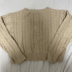 レディース　セーター　vネックの画像