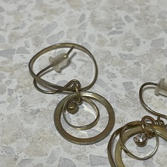 ピアス リングの画像